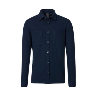 Casamoda Heren, Overhemden, Blauw, Maat: XL