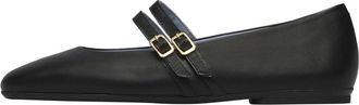 Voile Blanche Karlie Ballerinas - Dames - Ballerinas - Zwart - 41 EU - Leer - Schoenen