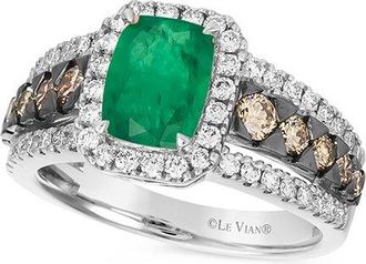 Le Vian Costa Smeralda Emeralds 14K 2.19 Ct. Tw. Diamond & Emerald Ring