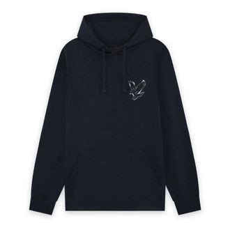 Lyle & Scott Chrome Eagle Graphic Hoodie - Heren - Sweatshirts & Hoodies - Blauw - Maat: L