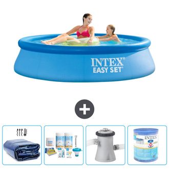 Intex Piscina Easy Set Redonda - 244x61 Cm - 7-piezas S30387