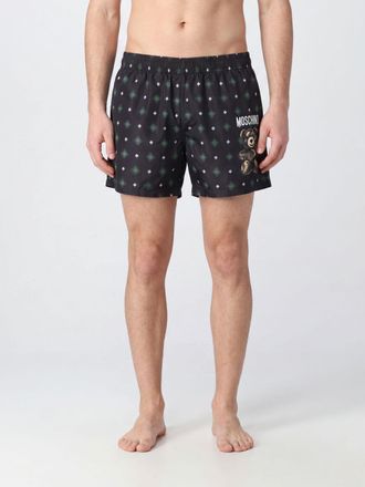 Moschino Shorts da mare Monaco in poliestere con stampa Teddy Bear