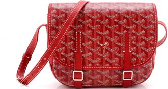 Goyard Belvedere Messenger Bag Coated Canvas PM