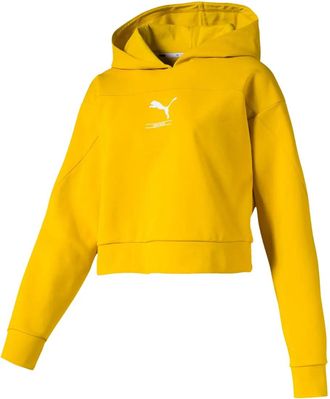 Puma Nu-Carty top met capuchon - Geel
