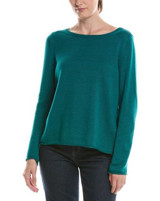 Eileen Fisher Eileen Fisher Bateau Neck Sweater