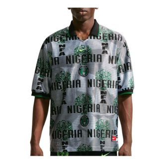 Nike Nigeria Energy Dri-FIT T-Shirt White Black Pine Green IH1278-100