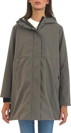 People of Shibuya Jassen, Dames, Grijs, S, Parka Jas