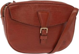 Louis Vuitton Pre-owned Cross Body Bags, female, Brown, Size: ONE SIZE Pre-owned Leather Cross Body Bag