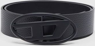 Diesel 3.9cm reversible leather belt - Belts - Man - Black