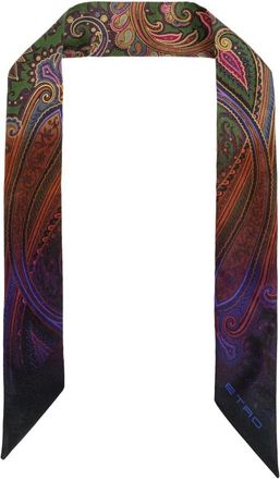 Etro Accessoires, Dames, Veelkleurig, ONE Size, Zijden Sjaal
