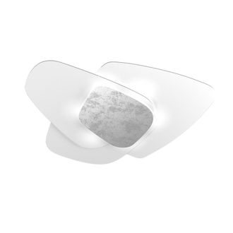 Top-Light Top-light - Plafoniera Vetro Top Light Strategy 1196 Plm Fa E27 Led Lampada Soffitto Parete