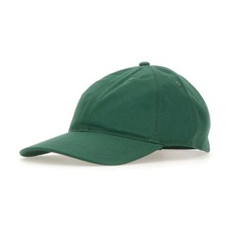 Lacoste Caps, unisex, Green, Size: ONE SIZE Cotton Twill Cap