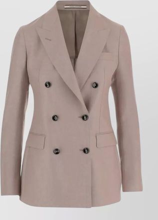 Tagliatore silk blend blazer