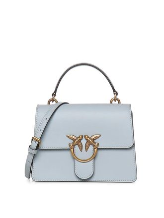 Pinko Love Bag Mini Top Handle Leather Handbag