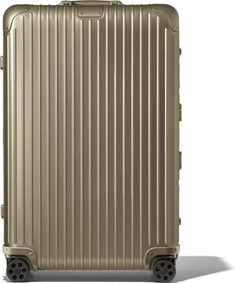 Rimowa Original Check-In L Suitcase in Titanium - Aluminium - 79x51x27.5