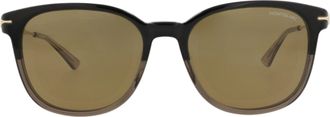 Montblanc Square-Frame Recycled Acetate Sunglasses