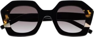 Kaleos Occhiali da sole Pavicic geometrici - Nero