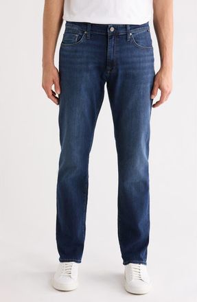 Mavi Marcus Slim Straight Leg Jeans in Dark Brushed Ocean City at Nordstrom Rack, Size 30 X 30