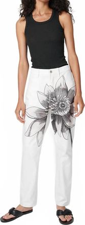 Chufy Indigo Jeans In White