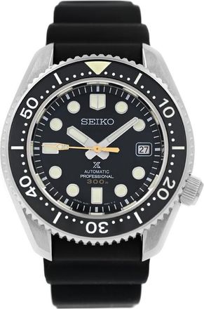 Seiko Pre-owned Seiko Prospex Marine Master Automatic Black Dial Mens Watch SBDX023