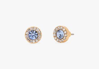 Kate Spade New York Youre A Gem Pave Halo Studs