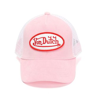 Von Dutch Winkelen Voor Von Dutch Velvet Trucker Katoenen Roze Petten