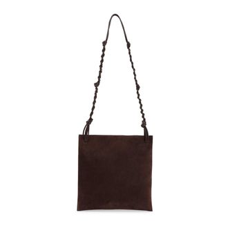 Jil Sander Tangle Slim Bag - Dames - Tassen - Bruin - Maat: ONE Size Zijde