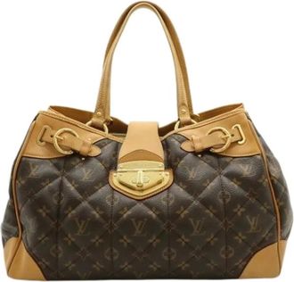 Louis Vuitton Pre-owned Handbags, female, Brown, Size: ONE SIZE Pre-owned Vintage Canvas Handbag