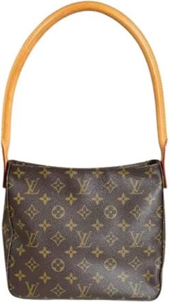 Louis Vuitton Pre-owned Shoulder Bags, female, Brown, Size: ONE SIZE Pre-owned Vintage Canvas Shoulder Bag