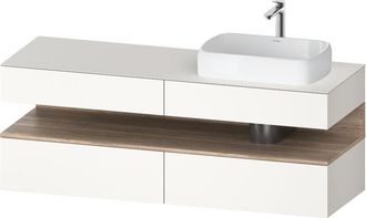 Duravit Qatego Consola Mueble Bajo Lavabo, 2 Extensiones, 2 - Duravit