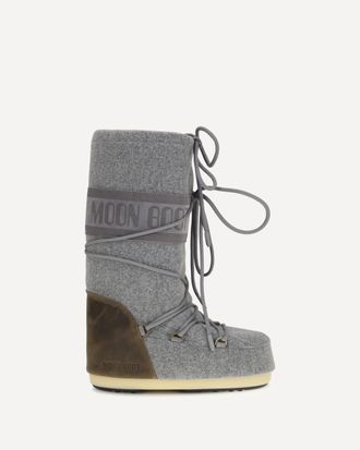 Moon Boot MB Icon Nubuck Felt Snow Boots Female 39-41