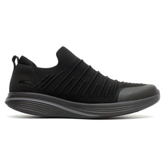 Mbt M400 Synthetic Textile Mens Low Top Trainers - Black Black - Size:UK 10.5
