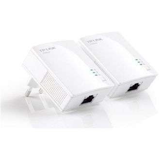 Trade Shop Trade Shop - 2 Adattatores Rete Powerline Ethernet 200mbps Mini For Sky On Demand Tl-pa2010kit