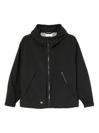 Chocoolate logo-print jacket - men - Spandex/Elastane/Polyamide - L - Black