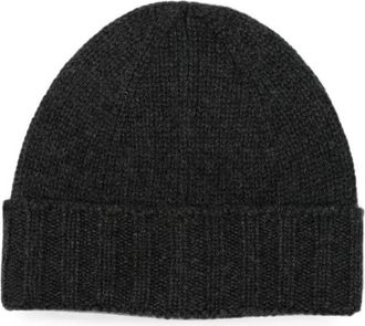 La Fileria Ribbed-knit Beanie Hat