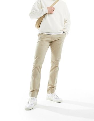 Polo Ralph Lauren Chino slim elasticizzati in twill beige kaki-Neutro