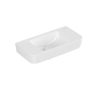 Villeroy & Boch O.novo fontein - 50x25cm - zonder kraangat - zonder overloop - White Alpine (glans wit)