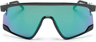 Oakley Gepolijst Zwart Metalen Zonnebril - Heren - Zonnebrillen - Zwart - ONE Size - Accessoires