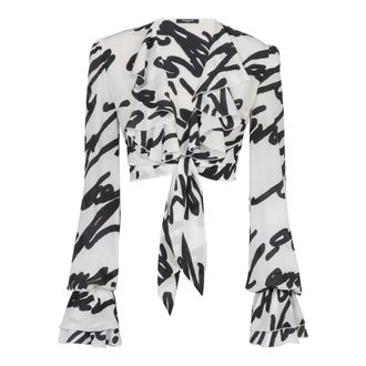 Balmain Mujer, Blusas y Camisas, Blanco, Talla: S