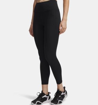 Under Armour Meridian Leggings Womens Black Stretch Skinny Leg Ankle DSGL334
