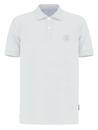 Joop Poloshirt JOOP JEANS Ambros, Herren, Gr. XXL, weiss (wei&szlig;), Jersey, Obermaterial: 98% Baumwolle, 2% Elasthan, clean, unifarben, klassisch normal, Rund