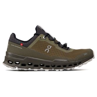 On Cloudultra Textile Synthetic Mens Lace Up Trainers - Olive Eclps - Size:UK 12.5