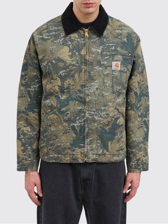 Carhartt Work in Progress Giubbotto Detroit Carhartt Wip in cotone organico camouflage