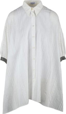 Brunello Cucinelli Mujer, Vestidos, Blanco, Talla: S