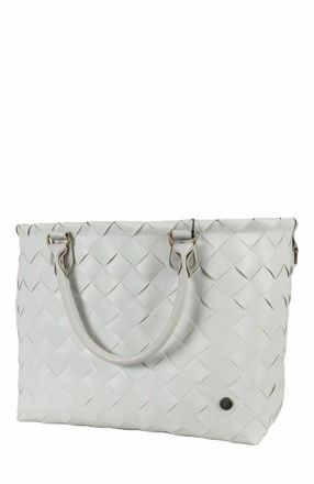 Handed By Saint Tropez Recycled Plastic Weekender Bag in Misty Grey at Nordstrom, Size X-Large