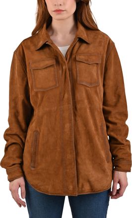 Frye Women&acute;s Goat Suede Jacket