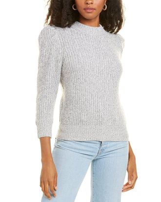Autumn Cashmere Tweed Cashmere & Wool-Blend Sweater