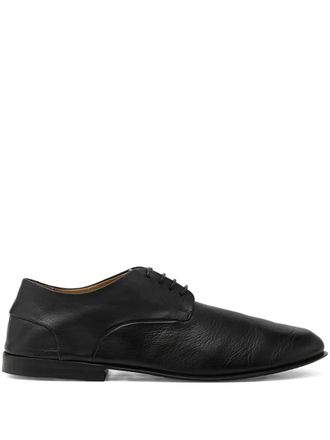 Mars&egrave;ll Stucco lace-up fastening derby shoes - Black