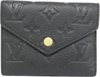 Louis Vuitton Pre-owned Wallets, male, Black, Size: ONE SIZE Pre-owned Monogram Empreinte Wallet