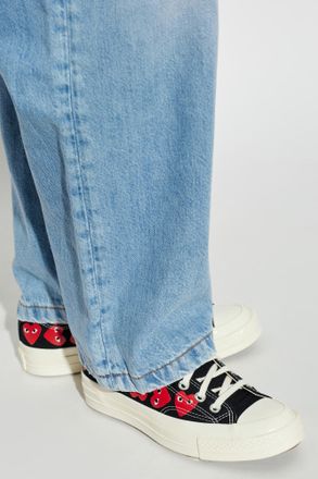 Comme Des Gar&ccedil;ons Comme Des Gar&ccedil;ons Play Comme Des Gar&ccedil;ons Play X Converse, Womens, Black
